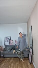 FALDA CURVI SATEN PRINT - Imagen 3