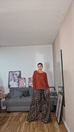 PANTALON CURVI CUADROS