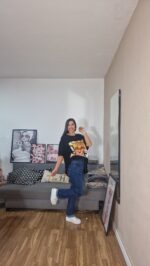 JEANS CURVI CINTURA ENGOMADA - Imagen 4