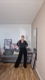 PANTALON SEMICURVI TERCIOPELO