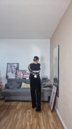 PANTALON SEMICURVI TERCIOPELO - Imagen 3