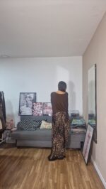 FALDA CURVI LEOPARDO ENCAJE - Imagen 4