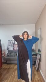 VESTIDO SEMICURVI/CURVI  TRICOLOR - Imagen 8