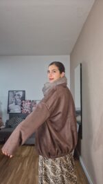 CHAQUETA CURVI ANTE - Imagen 4