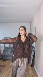 CONJUNTO BLUSA CURVI ENCAJE - Imagen 8