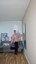 PANTALON SEMICURVI TERCIOPELO - Imagen 17