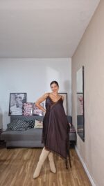 VESTIDO CURVI LENCERO ASIMETRICO