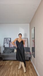 VESTIDO CURVI LENCERO ASIMETRICO - Imagen 5