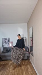 FALDA CURVI TULL PRINT - Imagen 5