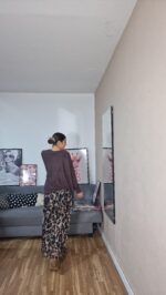 FALDA CURVI TULL PRINT - Imagen 3