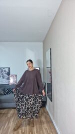 FALDA CURVI TULL PRINT - Imagen 4