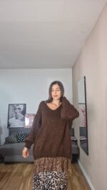 JERSEY SEMICURVI ENCAJE - Imagen 8