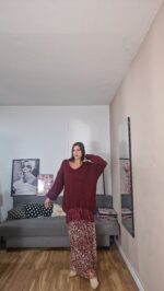 JERSEY SEMICURVI ENCAJE - Imagen 6