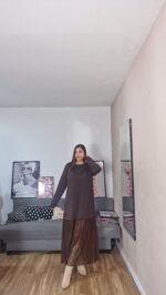 VESTIDO SEMICURVI ENCAJE