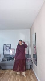 VESTIDO SEMICURVI ENCAJE - Imagen 2