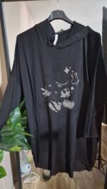 MAXI SUDADERA CURVI BLACK - Imagen 10