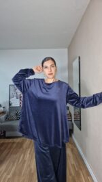 CONJUNTO CURVI TERCIOPELO - Imagen 4