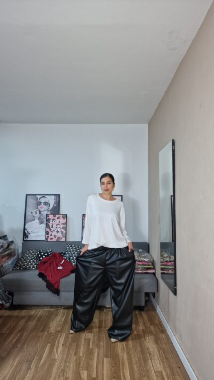 PANTALON CURVI ANCHO POLIPIEL