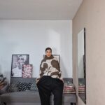 PANTALON CURVI ANCHO BASICO NEGRO