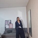 PANTALON CURVI ANCHO BRILLO