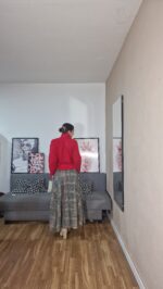 FALDA SEMICURVI CUADROS - Imagen 8