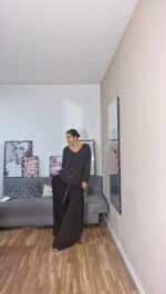 PANTALON CURVI ANCHO LISO - Imagen 9