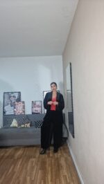 PANTALON CURVI TERCIOPELO BOMBACHO - Imagen 4