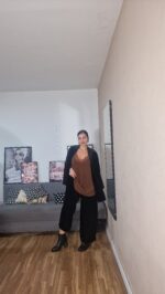 PANTALON CURVI TERCIOPELO BOMBACHO