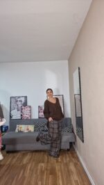 PANTALON SEMICURVI CUADROS VENECIA - Imagen 15