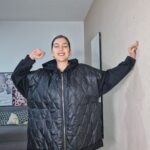 CHAQUETA ACOLCHADA CURVI NEGRA