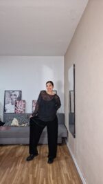 CAMISA CURVI TULL ESTAMPADA - Imagen 9