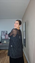 CAMISA CURVI TULL ESTAMPADA - Imagen 8