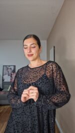 CAMISA CURVI TULL ESTAMPADA - Imagen 5