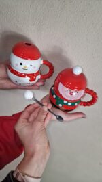TAZA NAVIDEÑA CON CUCHARA - Imagen 3