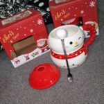 TAZA NAVIDEÑA CON CUCHARA