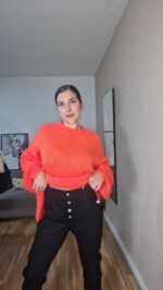 JEANS CURVI NEGROS JOYA - Imagen 4