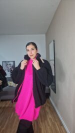 BOMBER CURVI BORREGO FLUOR - Imagen 6