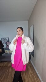 BOMBER CURVI BORREGO FLUOR - Imagen 4