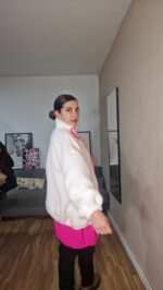 BOMBER CURVI BORREGO FLUOR - Imagen 2