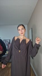 VESTIDO CURVI COLLAR - Imagen 5