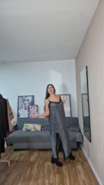 VESTIDO CURVI LENCERO BRILLO - Imagen 3