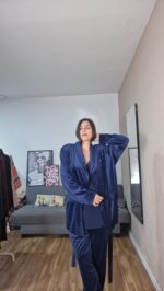 CONJUNTO CURVI BLAZER TERCIOPELO - Imagen 13