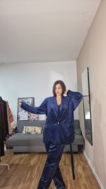 CONJUNTO CURVI BLAZER TERCIOPELO - Imagen 12