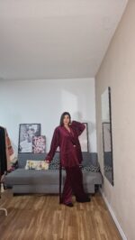 CONJUNTO CURVI BLAZER TERCIOPELO - Imagen 5