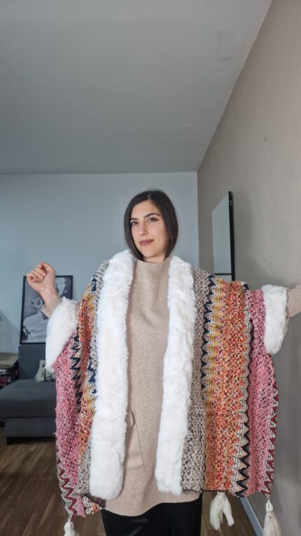 PONCHO CURVI ÉTNICO