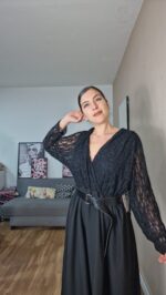 VESTIDO CURVI ENCAJE - Imagen 4