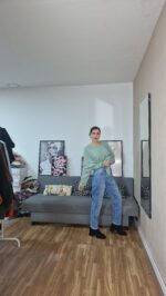 JEANS CURVI BRILLOS - Imagen 3