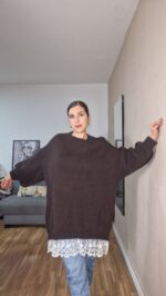 JERSEY CURVI BAJO ENCAJE - Imagen 10