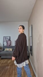 JERSEY CURVI BAJO ENCAJE - Imagen 9