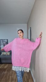 JERSEY CURVI BAJO ENCAJE - Imagen 5